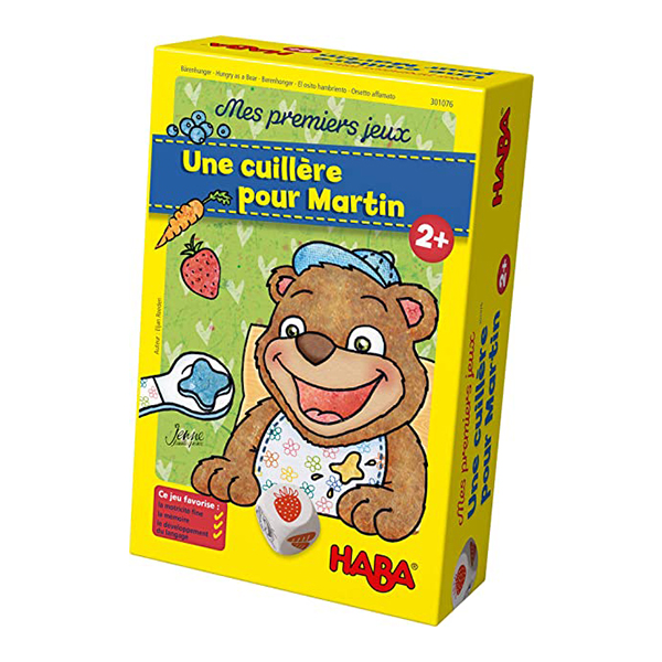 MES PREMIERS JEUX - UNE CUILLÈRE POUR MARTIN (MULTILINGUE