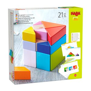 Jeu d'assemblage 3D cube Tangram