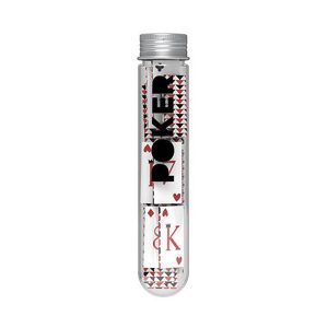 Micro Poker cartes (tube)