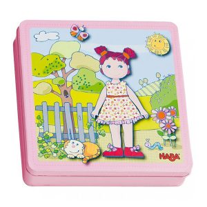 jeu magnétique poupée Lili à habiller