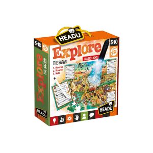 Explore le safari: Torche magique