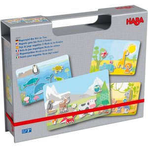 Boite de jeu magnétique monde des animaux