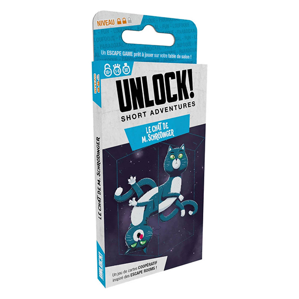 Unlock! SHORT ADVENTURE – Le chat de M.Schrodinger - L'Arbre Ô Jeux
