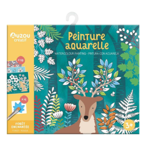 Ma pochette d'artiste - Peinture aquarelle : La forêt
