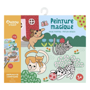 Ma pochette d'artiste - Peinture magique animaux de compagnie