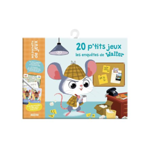 Ma pochette de jeux - 20  p'tits jeux - Les enquêtes de Walter