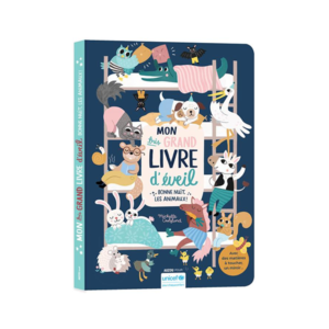 Mon très grand livre d'éveil - Bonne nuit les animaux