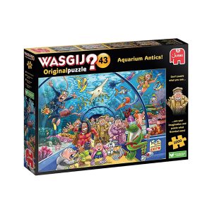 Wasgij Originalpuzzle 43 - Panique à l'aquarium !