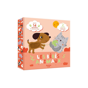 Les bébés animaux - Coffret à toucher