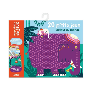 Ma pochette de jeux - 20  p'tits jeux - Autour du monde