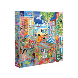 Puzzle - Marketplace in France - 1000 pièces
