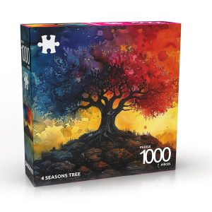 Puzzle - 4 seasons Tree - 1000 pièces