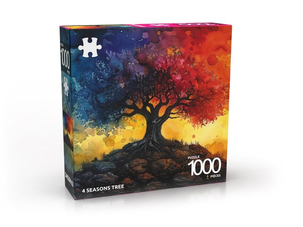 Puzzle - 4 seasons Tree - 1000 pièces