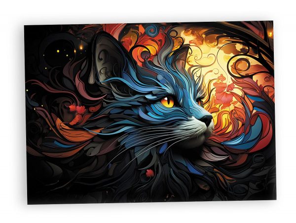 Puzzle - Colorful Cat - 1000 pièces – Image 2