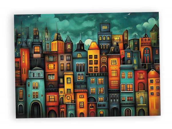 Puzzle - Drawn city - 1000 pièces – Image 2