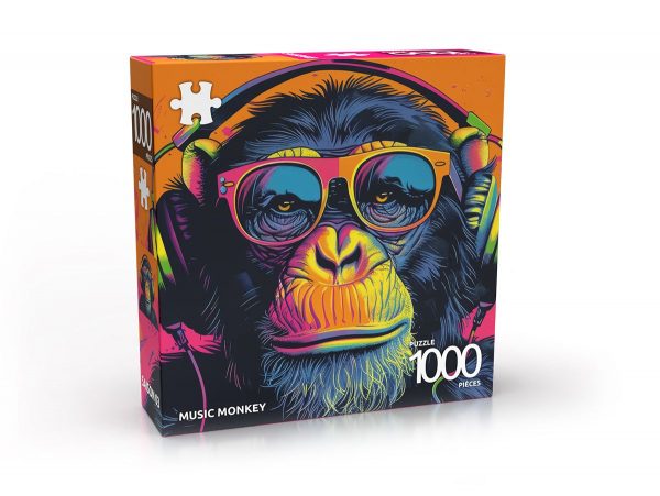 Puzzle - Music Monkey - 1000 pièces