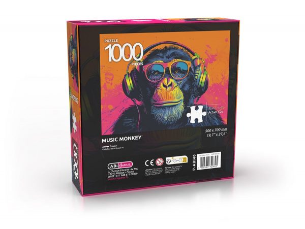 Puzzle - Music Monkey - 1000 pièces – Image 3