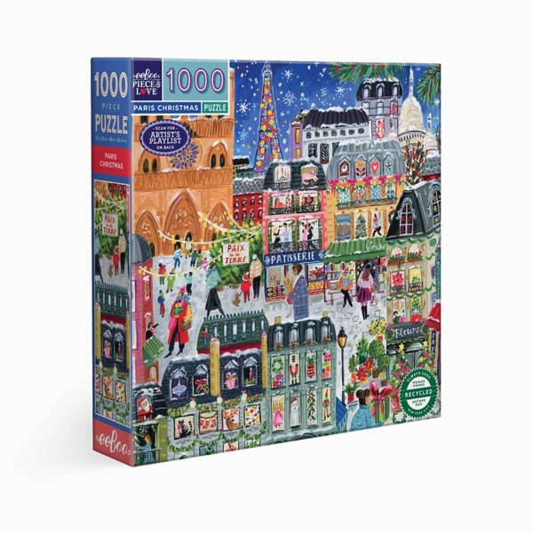 Puzzle - Paris Christmas - 1000 pièces
