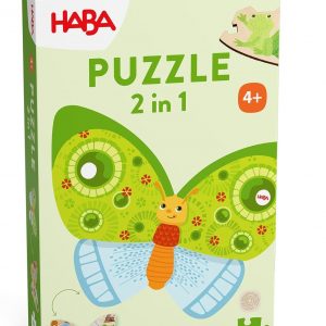 Puzzle 2 en 1 Papillon