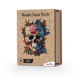 Puzzle bois - Skull