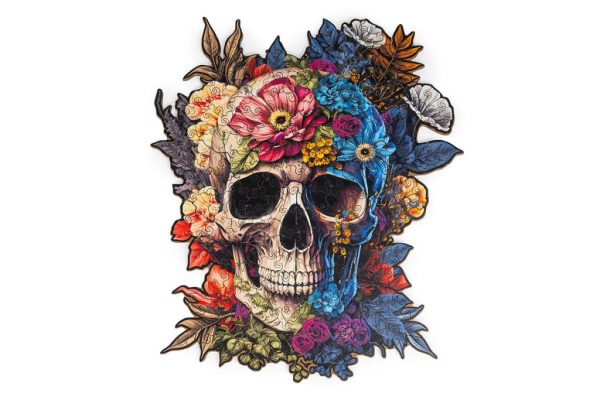 Puzzle bois - Skull – Image 2