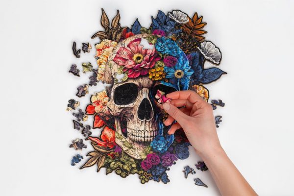 Puzzle bois - Skull – Image 3