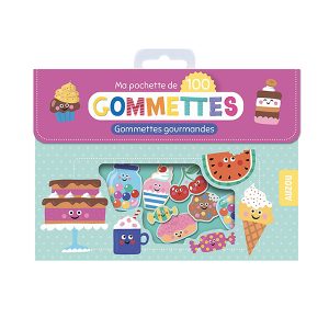 Ma pochette de gommettes - gommettes gourmandes