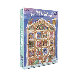 Calendrier de l'avent - puzzle 20 pièces - enfant