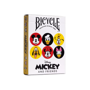 Jeu de 54 cartes Bicycle - Mickey et ses amis
