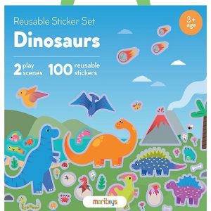 Autocollants réutilisables - Dinosaures