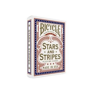 Jeu de 54 cartes Bicycle - Star and Stripes
