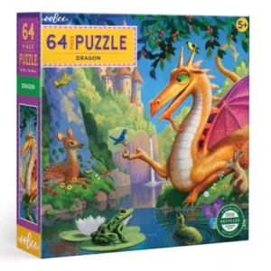 Puzzle - Dragon - 64 pièces