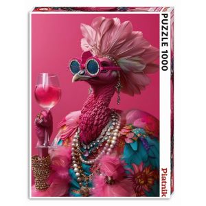 Puzzle - Flamant Rose - 1000 pièces