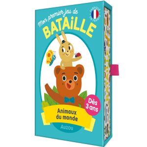 Mon premier jeu de bataille animaux du monde