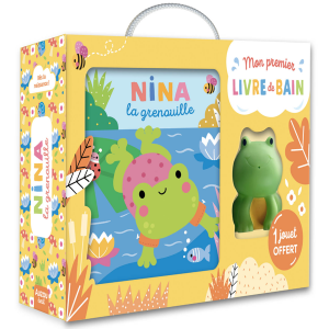 Mon premier livre de bain - Nina la grenouille