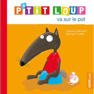 Ptit loup va sur le pot
