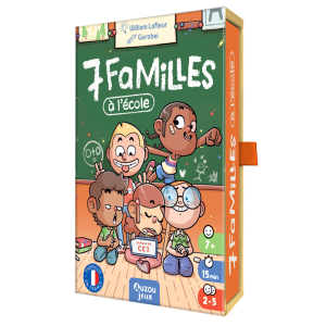 jeu de 7 familles - à l'école