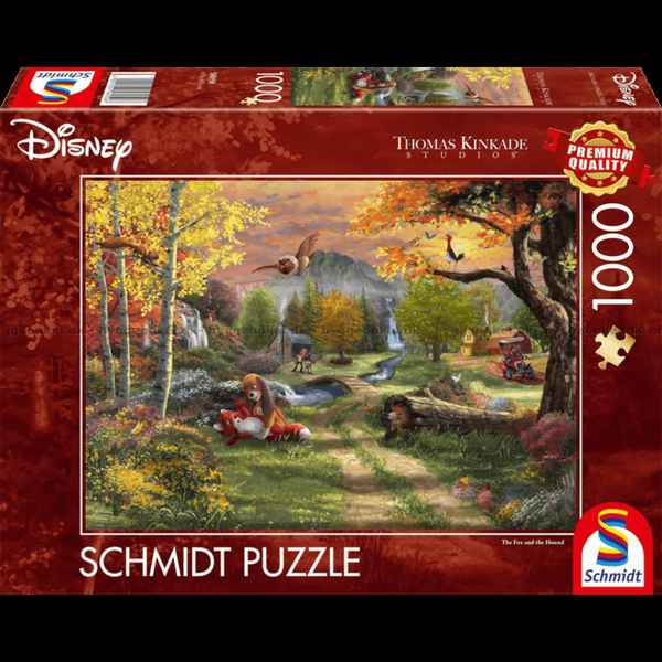 Puzzle Disney - Rox et Rouky - 1000 pièces